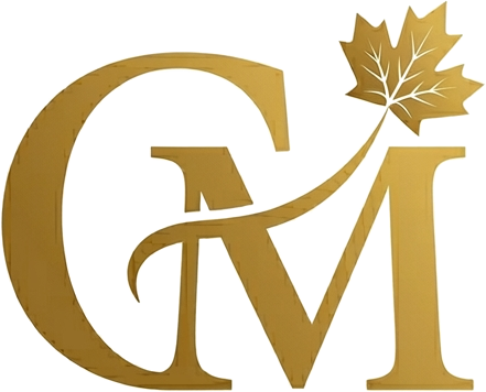 Golden Maple maple-leaf monogram